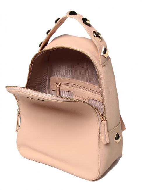 SQUARED STUDS Rucksack mit Nieten und Rei&szlig;verschluss Kubanischer Sand - Damentaschen