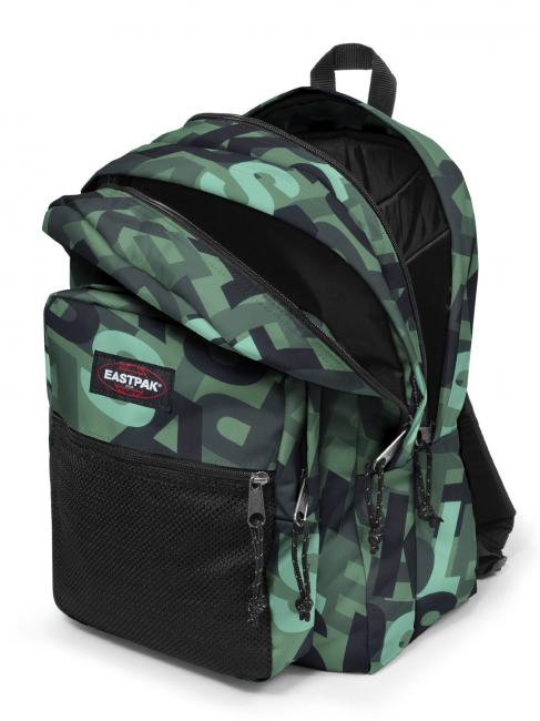 PINNACLE Rucksack Buchstabe gr&uuml;n - Rucks&auml;cke f&uuml;r Schule &amp; Freizeit