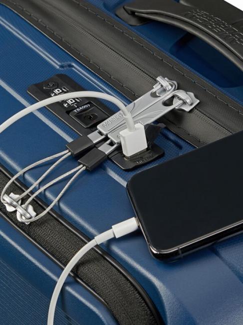 AIRCONIC Handgep&auml;ck-Trolley, 15,6" PC-Halterung Mitternachtsmarine - Handgep&auml;ck