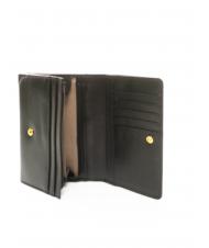LA MARTINA HERITAGE Ledergeldb&ouml;rse Schwarz - Brieftaschen Damen - 2