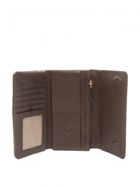HERITAGE Brieftasche aus kontinentalem Leder Burgund - Brieftaschen Damen