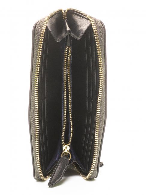 GERALDINA Brieftasche mit Rei&szlig;verschluss GRAU - Brieftaschen Damen