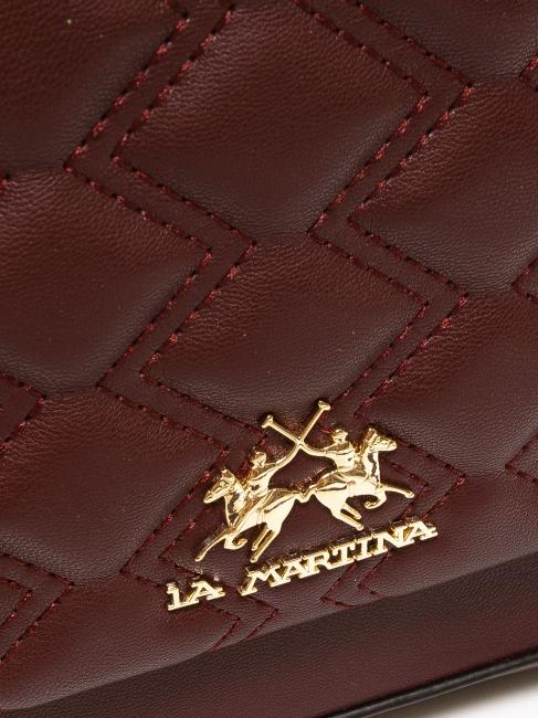 ANGELINA Handtasche, mit Schultergurt Burgund - Damentaschen