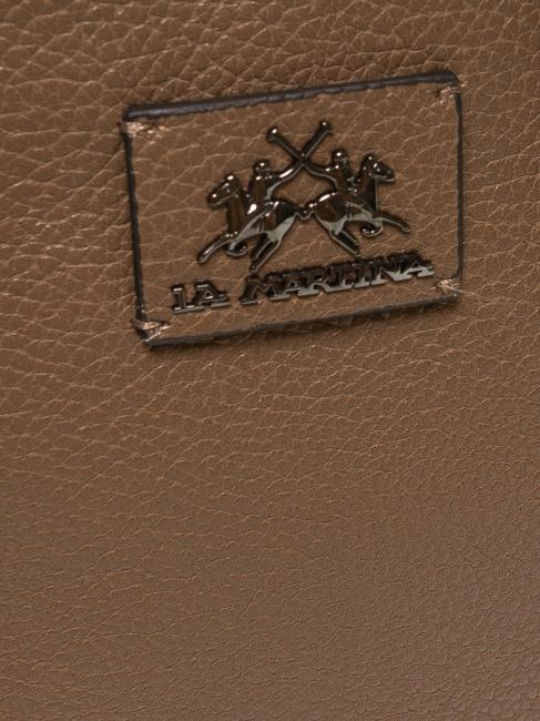 ALE Handtasche, mit Schultergurt Taupe - Damentaschen