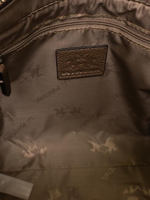 ALE Handtasche, mit Schultergurt Taupe - Damentaschen