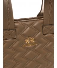 LA MARTINA ANGELINA Handshopper, mit Schulterriemen Taupe - Damentaschen - 3