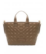 LA MARTINA ANGELINA Handshopper, mit Schulterriemen Taupe - Damentaschen - 4