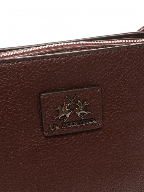 ALE Schultertasche Burgund - Damentaschen