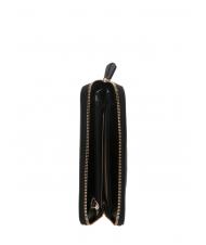 TWINSET Geldb&ouml;rse Zip Around  Schwarz - Brieftaschen Damen - 2
