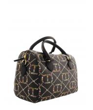 TWINSET Borsa Bauletto Von Hand, mit Schultergurt dis.oval t Blume / schwarz - Damentaschen - 3
