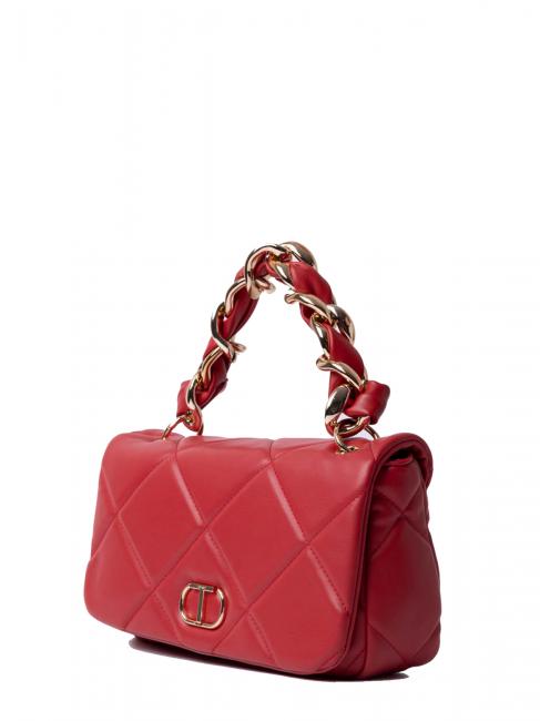 CHERIE Handtasche, mit Schultergurt Mohn - Damentaschen
