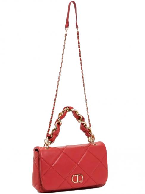 CHERIE Handtasche, mit Schultergurt Mohn - Damentaschen