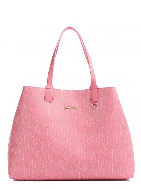 ICONIC TOMMY Schultertasche englisch rosa - Damentaschen