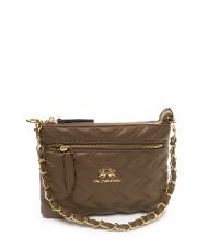 LA MARTINA ANGELINA Flacher Schultergurt Taupe - Damentaschen - 2