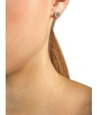 GUESS 4G LOGO CRYSTAL STUD Ohrringe - Ohrringe