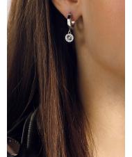 GUESS 4G CHARM AND CRYSTALS HUGGIES Ohrringe - Ohrringe