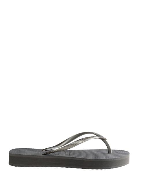 SLIM FLATFORM SLIM FLATFORM Damen-Flip-Flops Stahlgrau - Damenschuhe