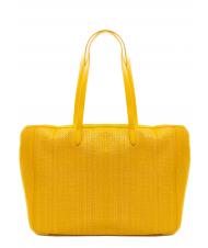 ERMANNO SCERVINO GIOVANNA Straw Einkaufstasche gelb - Damentaschen - 4