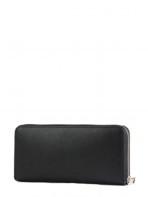 CAMELIA Brieftasche mit Rei&szlig;verschluss Schwarz - Umh&auml;ngetaschen Herren