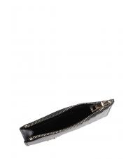 FURLA CAMELIA Flache Brieftasche aus Leder Schwarz - Brieftaschen Damen - 3