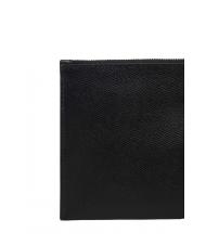 FURLA CAMELIA Clutch aus Leder Schwarz - Damentaschen - 3