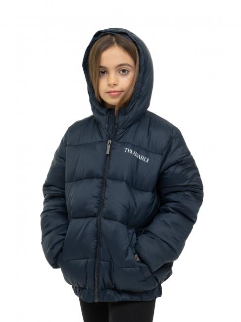 HIDETORA Kurze wattierte Jacke blau - Kinder Jacken