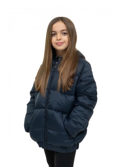 HIDETORA Kurze wattierte Jacke blau - Kinder Jacken