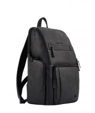 PIQUADRO CHARLIE Laptop-Rucksack 15,6", aus Leder - PC-Rucks&auml;cke