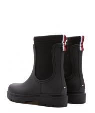 TOMMY HILFIGER RAIN BOOT ANKLE Wasserdichte Stiefeletten SCHWARZ - Damenschuhe - 3