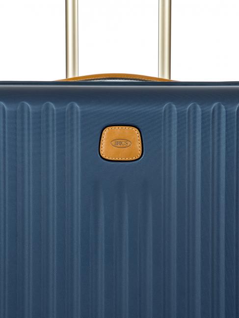 CAPRI Mittlerer Trolley mit USB-Anschluss Blau - Harte Trolleys