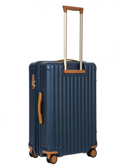 CAPRI Mittlerer Trolley mit USB-Anschluss Blau - Harte Trolleys