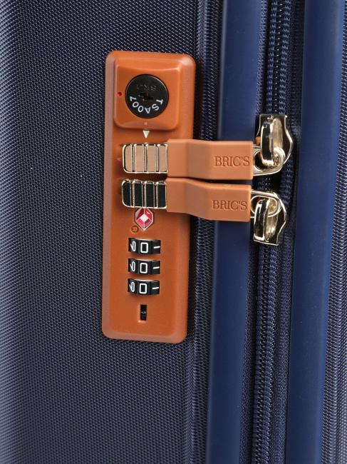CAPRI Handgep&auml;ck mit USB-Anschluss Blau - Handgep&auml;ck