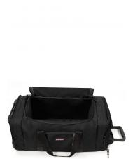 EASTPAK LEATHERFACE M + Mittlere Trolley-Tasche SCHWARZ - Halbharte Trolleys - 5