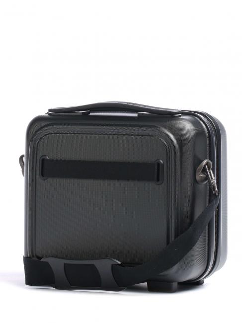 LOGODUCK + Steifes Beauty Case mit Schultergurt SCHWARZ - Beauty-Case