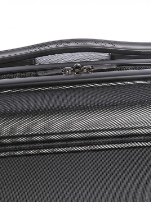 LOGODUCK + Steifes Beauty Case mit Schultergurt SCHWARZ - Beauty-Case