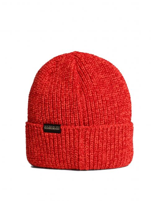 KIDS F-METAL Turn-up-Kappe rote Mohnblumen - Kinderh&uuml;te