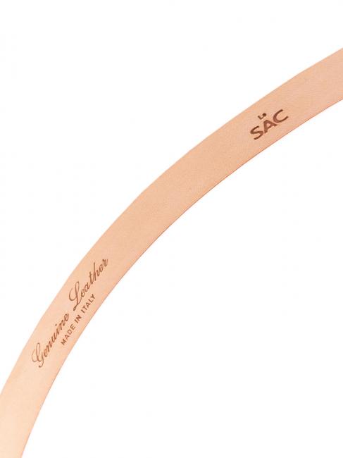 Lederg&uuml;rtel liscia  Tomate - G&uuml;rtel