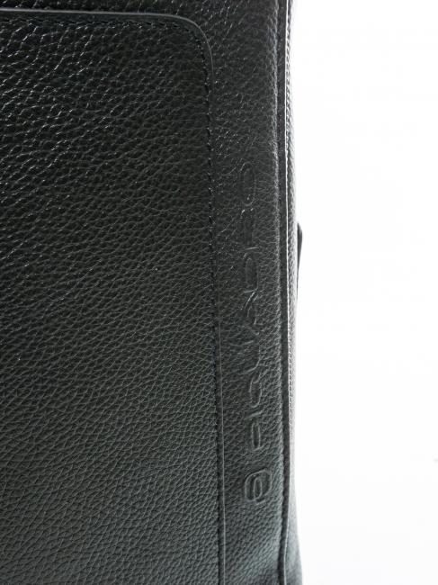 X1 Lederrucksack, 15,6-Zoll-PC-Halterung Schwarz - PC-Rucks&auml;cke