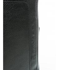 PIQUADRO X1 Lederrucksack, 15,6-Zoll-PC-Halterung Schwarz - PC-Rucks&auml;cke - 3