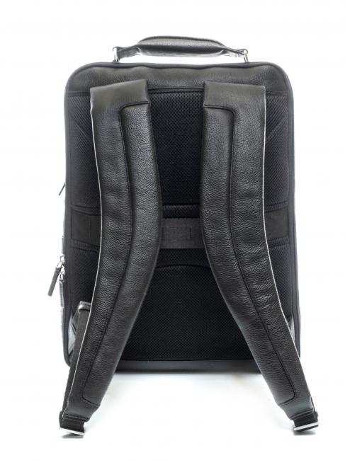 X1 Lederrucksack, 15,6-Zoll-PC-Halterung Schwarz - PC-Rucks&auml;cke