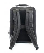 PIQUADRO X1 Lederrucksack, 15,6-Zoll-PC-Halterung Schwarz - PC-Rucks&auml;cke - 4