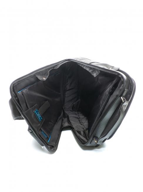 X1 Lederrucksack, 15,6-Zoll-PC-Halterung Schwarz - PC-Rucks&auml;cke