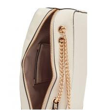 TWINSET QUILTED FRAME Tasche aus Matelass&eacute;-Stoff Schnee - Damentaschen - 4