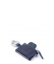 PIQUADRO BLUE SQUARE Schl&uuml;sselanh&auml;nger mit Connequ - Schl&uuml;sselanh&auml;nger und Schl&uuml;sseletuis