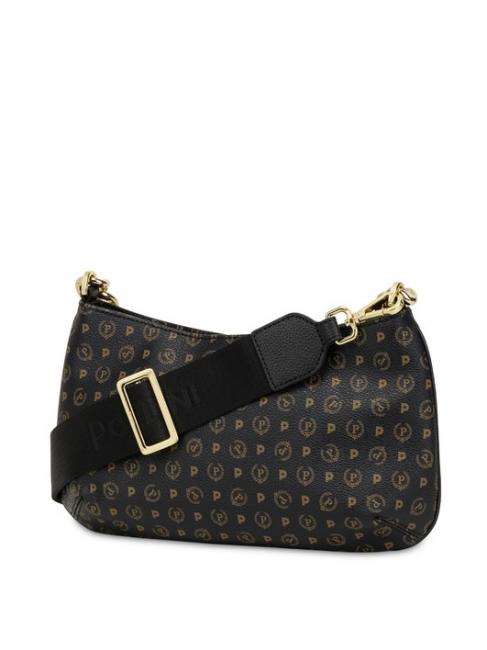 HERITAGE Umh&auml;ngetasche mit Kettengriff Schwarz - Damentaschen