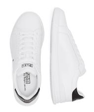 RALPH LAUREN HERITAGE COURT II NAPPA Ledersneaker f&uuml;r Herren wei&szlig; schwarz - Herrenschuhe - 4