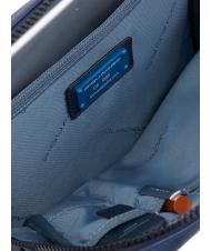 PIQUADRO FINN iPad-Tasche aus Leder Blau - Umh&auml;ngetaschen Herren - 4