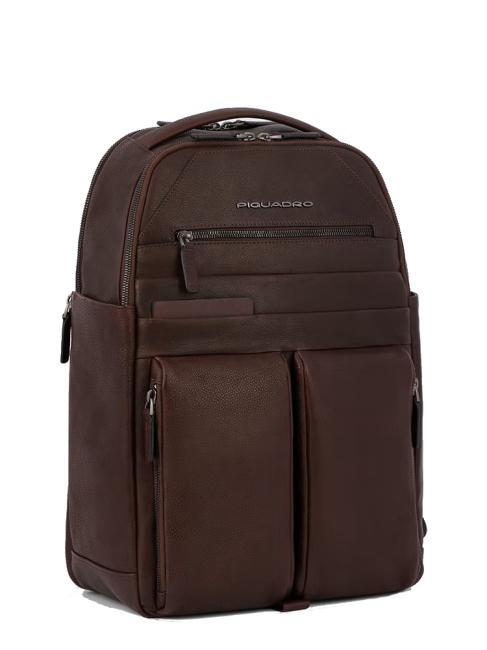 PAAVO Laptop-Rucksack 15,6", aus Leder MORO - PC-Rucks&auml;cke