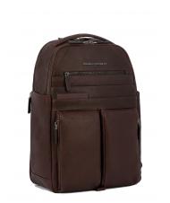 PIQUADRO PAAVO Laptop-Rucksack 15,6", aus Leder MORO - PC-Rucks&auml;cke - 2