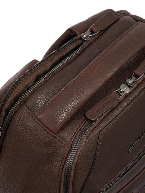 PAAVO Laptop-Rucksack 15,6", aus Leder MORO - PC-Rucks&auml;cke